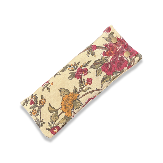 Eye Pillow- Burgundy Blooms