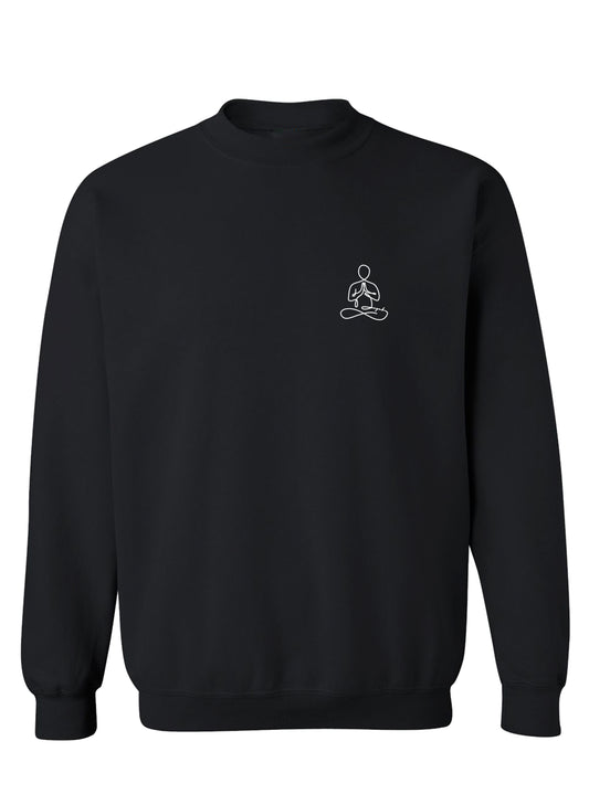 Crewneck Black- Yogi